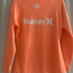 HURLEY plus size rash guard 1X, 2X, 3X